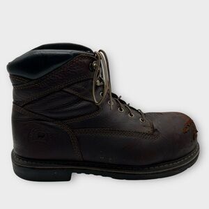 Red Wing Irish Setter Steel Toe 83624 Brown Oil‎ Slip Resistant Work Boots Sz 11